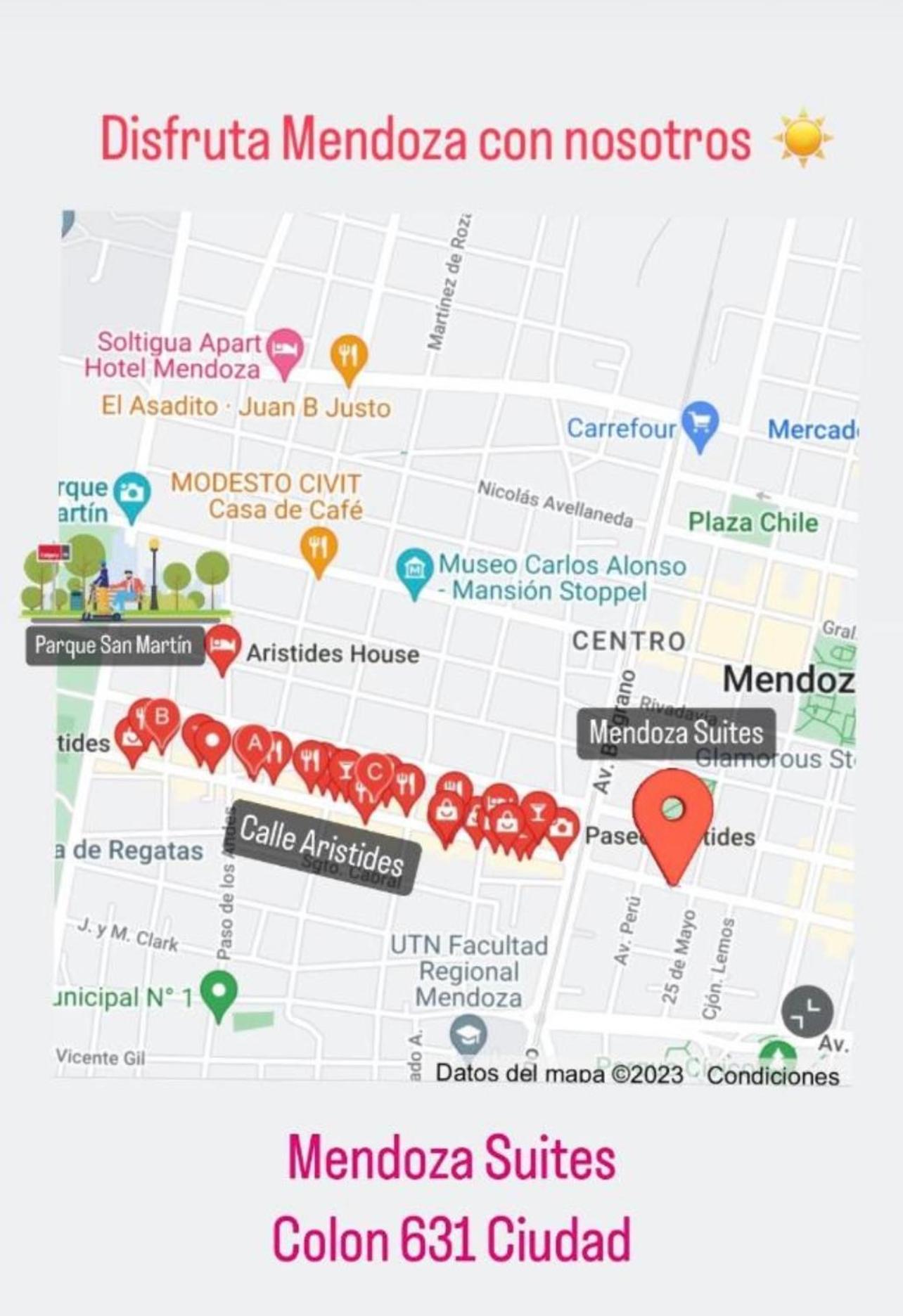 Mendoza Suites 3 -Parking Disponible- Εξωτερικό φωτογραφία