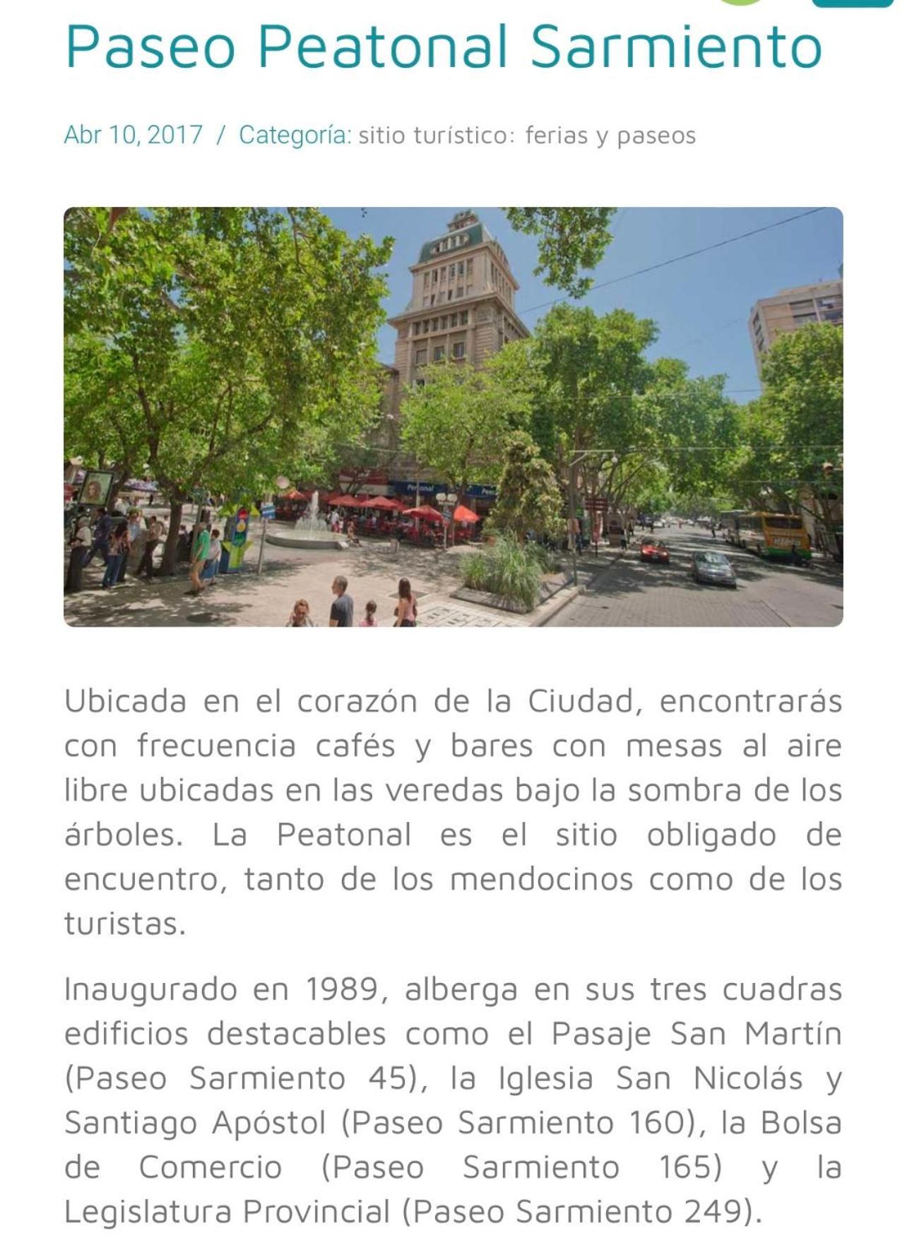 Mendoza Suites 3 -Parking Disponible- Εξωτερικό φωτογραφία